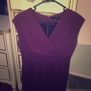 Banana Republic Eggplant Dress